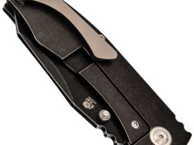 Складной нож KANSEPT Caveman, сталь CPM 20CV, рукоять титан черный