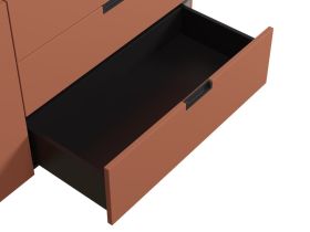 Тумба Лигес 183x87 Терракотовый