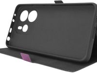 Чехол-книжка BoraSCO для Xiaomi REDMI Note 14 4G Фиолетовый