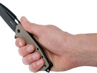 Нож складной Boker Plus Caracal Tactical, сталь D2 EDP Plain, рукоять стеклотекстолит G10