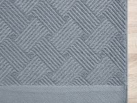 Полотенце махровое Зигзаг/Zigzag, синее