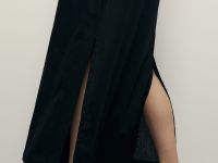 Сарафан макси с v-образными вырезом