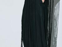 Топ кроше с бахромой, Черный