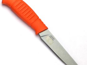 Туристический нож Кизляр ПП Вектор, сталь AUS-8, рукоять оранжевый эластрон