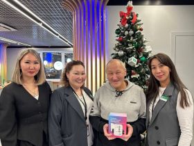 Сбер устроил новогодний сюрприз для постоянного гостя