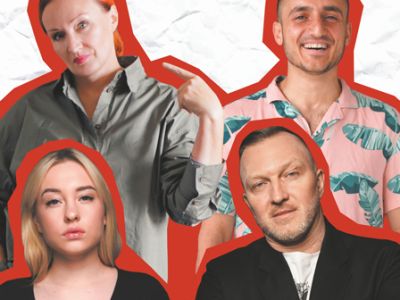 Новогодний стендап. К.Бутаков, В. Македонская, С.Гиновян