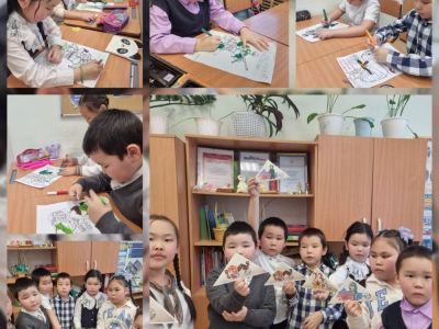 Учащиеся школы Сюльдюкара написали в преддверии Дня защитника Отечества письма солдатам