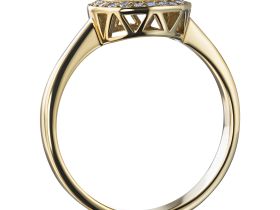 Кольцо из желтого золота э0312кц06150100