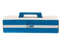 Цельнометаллический нож Нессмук, сталь VG10, рукоять оранжевая G10