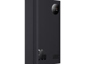 Внешний аккумулятор Baseus Adaman2 Digital Display Fast Charge 20000mAh 30W (черный) (PPADM2-20)