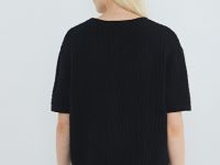 Кардиган с коротким рукавом, Черный