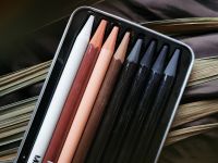 Набор графических материалов Малевичъ 8 шт, в металлической коробке