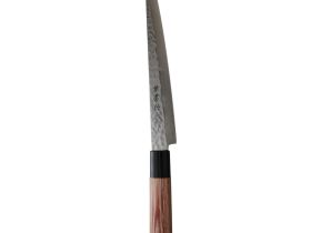 Нож кухонный для нарезки Kanetsune, сталь DSR1K6, рукоять pakka wood