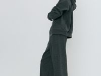 Утеплённые брюки, Серый