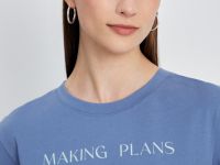 Футболка из хлопка с коротким рукавом