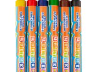 Набор мелков восковых "Цветик" трехгранных 6 цв