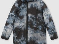 Пальто утепленное с воротником-стойкой