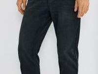 Утеплённые джинсы Slim, Серый