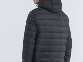 Утеплённая лёгкая куртка, Серый