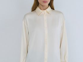 Блузка из сатина, Желтый