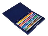 Набор акварели "Белые ночи" 48 цв, синее дерево