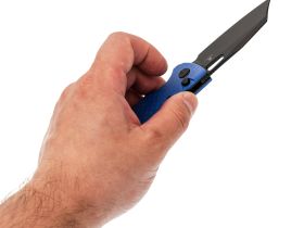 Складной нож Bestech Guardian, сталь D2, рукоять G10/карбон, синий