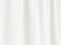 Пижамные брюки из ажурного трикотажа, Белый