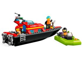 City 60373 Конструктор Пожарная спасательная лодка