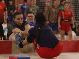 В селе Хатассы выявлены чемпионы Якутска по мас-рестлингу