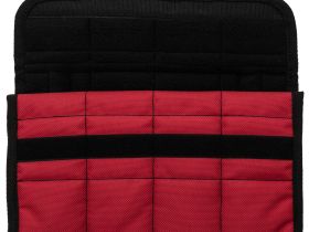 Сумка для 8 ножей с замком KTB, красная