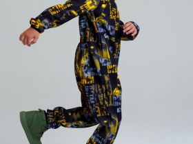 Комбинезон трикотажный для мальчиков