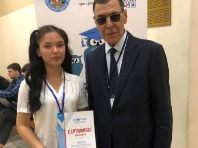 Ученица 10 класса из Якутии приняла участие в финале Всероссийской олимпиады школьников «Софиум»
