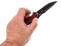 Автоматический складной нож Viking Nordway K179-1, сталь AUS-8, рукоять красный G10