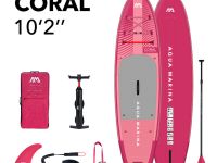 Надувная доска для SUP-бординга AQUA MARINA Coral Raspberry 2023