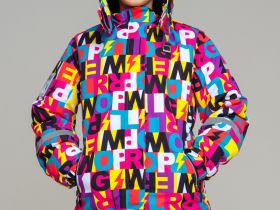 Куртка текстильная с полиуретановым покрытием для девочек