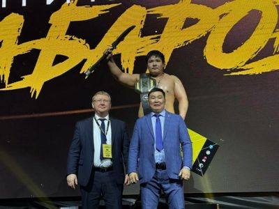Никита Хабаров победил в абсолютном первенстве турнира «Ханалас Хапсагая»