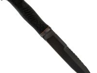 Тактический нож Пограничник, сталь 65Г, резина