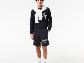 Мужской флисовый свитшот Lacoste