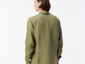 Мужская льняная рубашка Lacoste