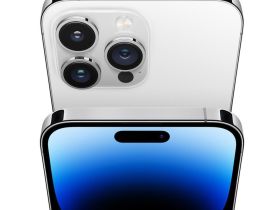 Смартфон Apple iPhone 14 Pro Max 256Gb (Silver) (eSIM)