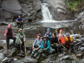 «В горах Семи Хребтов. Водопады хребта Сэттэ Дабан»