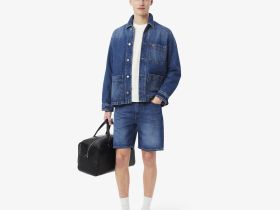 Мужские шорты Lacoste из органического хлопка