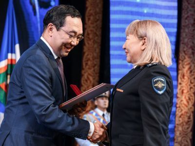 Айсен Николаев: Якутяне видят в сотрудниках органов внутренних дел надежную защиту