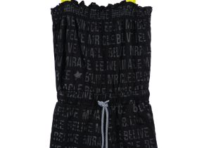 Полукомбинезон трикотажный для девочек