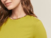 Футболка полуприлегающего силуэта