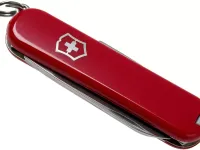 Нож перочинный Victorinox Classic SD Colors, Style Icon (0.6223.G) красный, 7 функций 58мм
