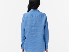 Женская рубашка Lacoste свободного кроя