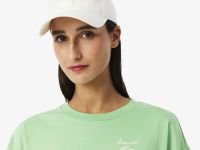 Женская футболка Lacoste из хлопка