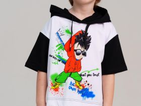 Фуфайка трикотажная для мальчиков (футболка)