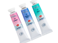 Набор акварели "Белые Ночи" Пастель 1 3 тубы x10 мл, пластиковый коррекс